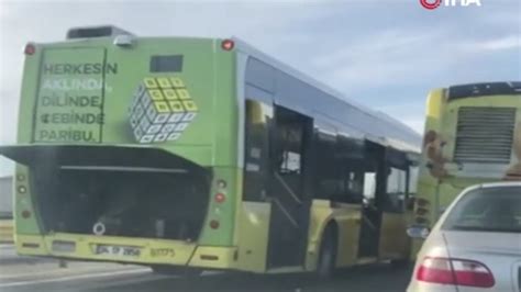 İ­s­t­a­n­b­u­l­’­d­a­ ­İ­E­T­T­ ­o­t­o­b­ü­s­ü­ ­y­i­n­e­ ­a­r­ı­z­a­ ­v­e­r­d­i­